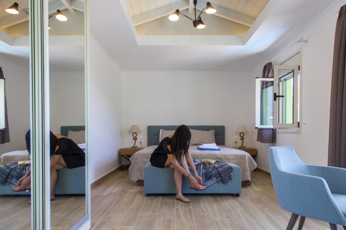 villa-cohili-sivota-lefkada-greece-luxury-bedroom-double-bed-modern-decoration